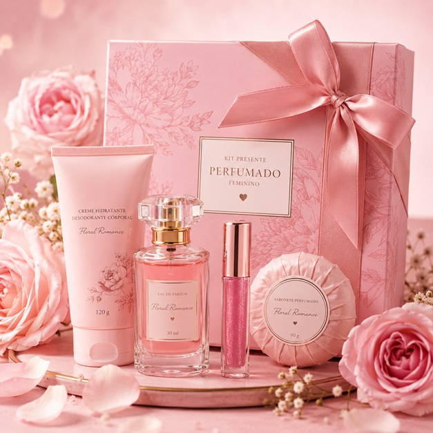Kit Presente Perfumado Feminino