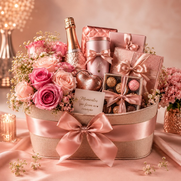 Cesta Luxo Premium Personalizada